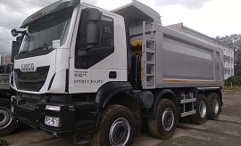 IVECO 8x4 20 kubov Hardox