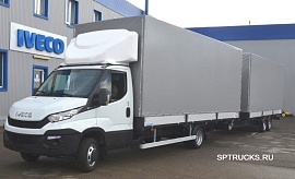 Iveco Daily 70C15 с прицепом